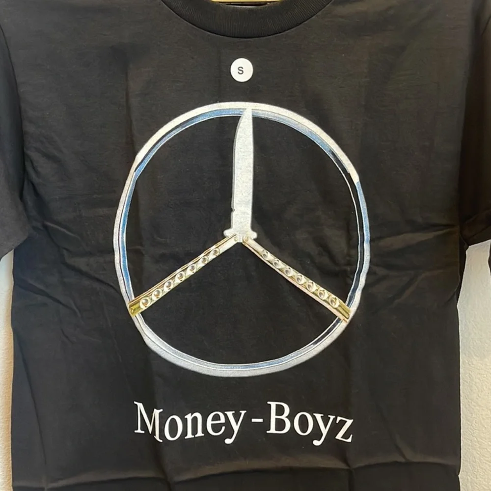 NEW BEST Breezy Excursion Money Boyz Crew Neck T-Shirt Size Small - Picture 2 of 6